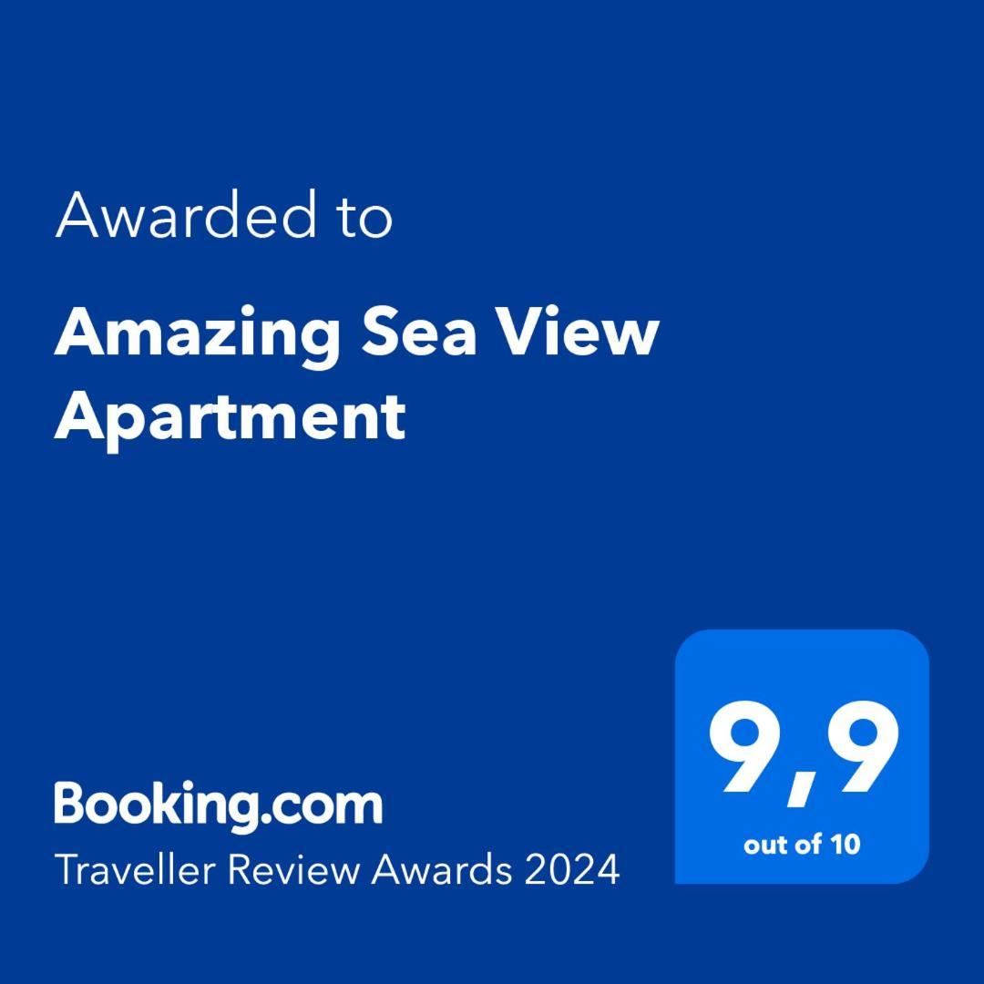Amazing Sea View Apartment (Adults Only) Khania Eksteriør bilde